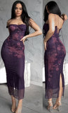 Elegant Floral Bodycon Party Dresses Spaghetti Straps Sexy Prom HZ0307